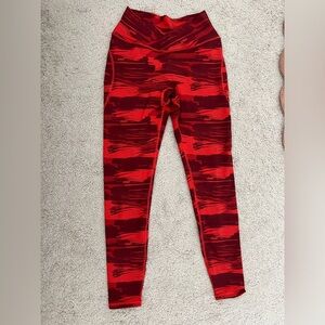 Alphalete Leggings - Red